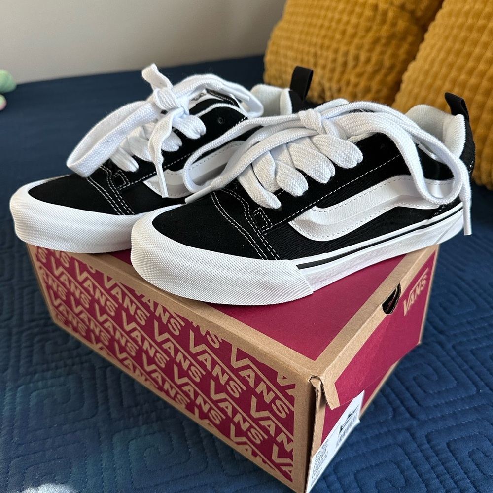Vans Classic Black and White Low-Tops